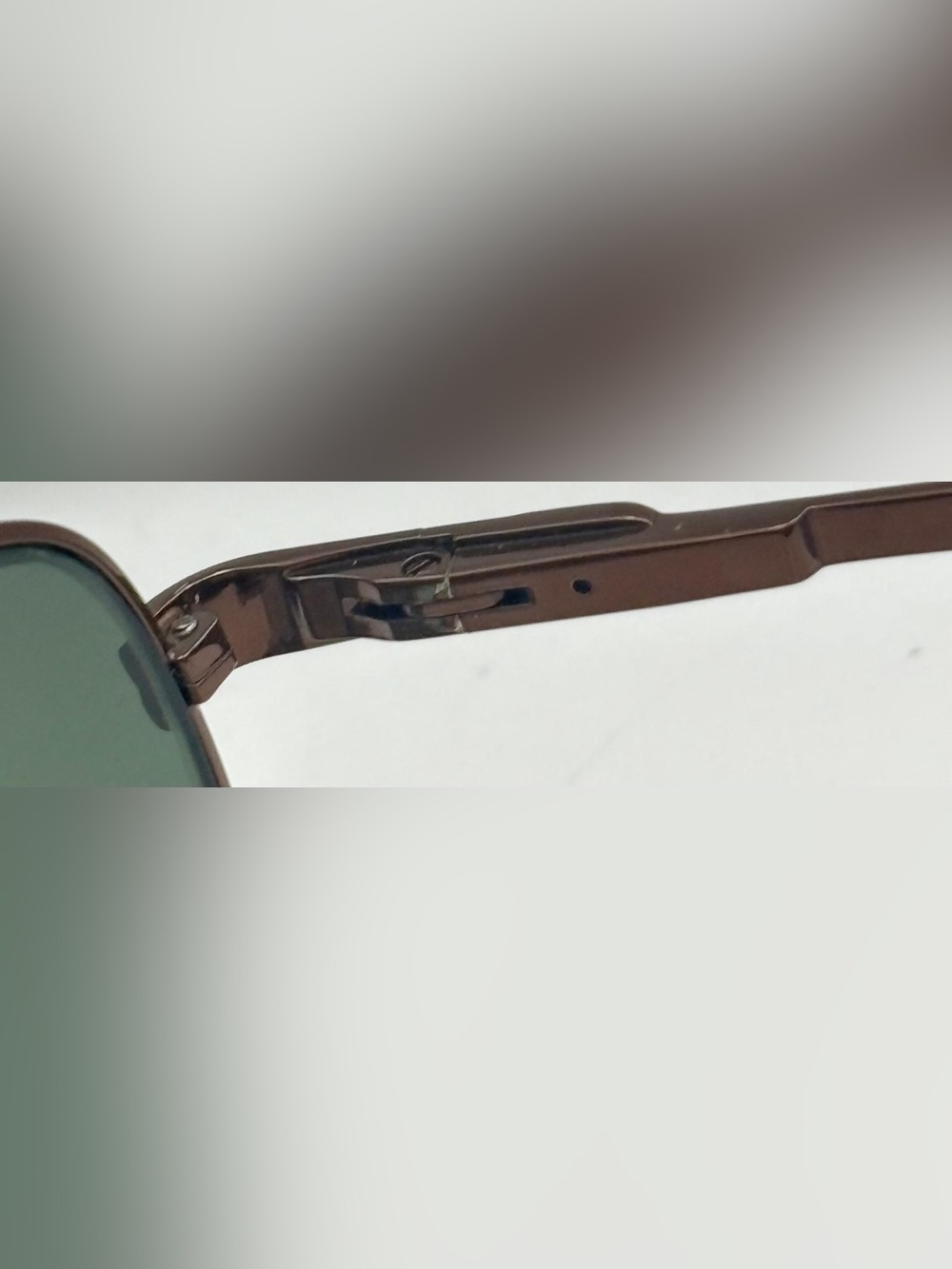 SRO S636 Brown Pilot Metal Sunglasses Frames Only - Picture 7 of 8